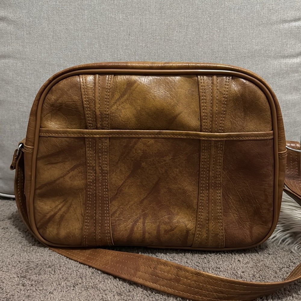 Vintage American Tourister Carryon Shoulder Strap Bag-EUC-Brown - Picture 3 of 17